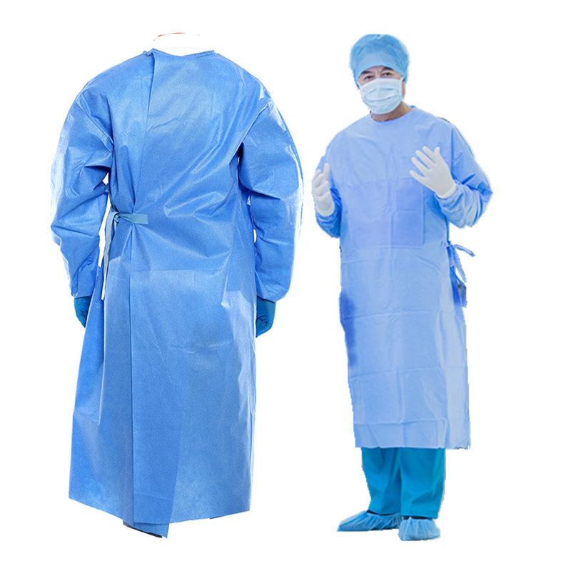 Vestido médico estéril adaptable de la protección del vestido quirúrgico de ISO9001 PP