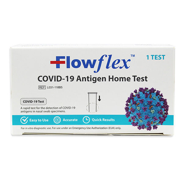 Certificación rápida de la UE de Flowflex del iHealth del equipo de la prueba del antígeno del antígeno de diagnóstico rápido de la polimerización en cadena