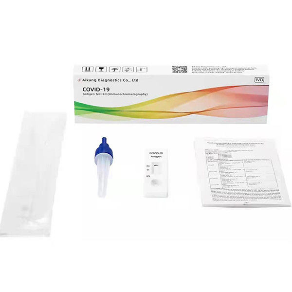 Prueba rápida de diagnóstico clínica Kit Dry Fluorescence Immunoassay Reagent del antígeno