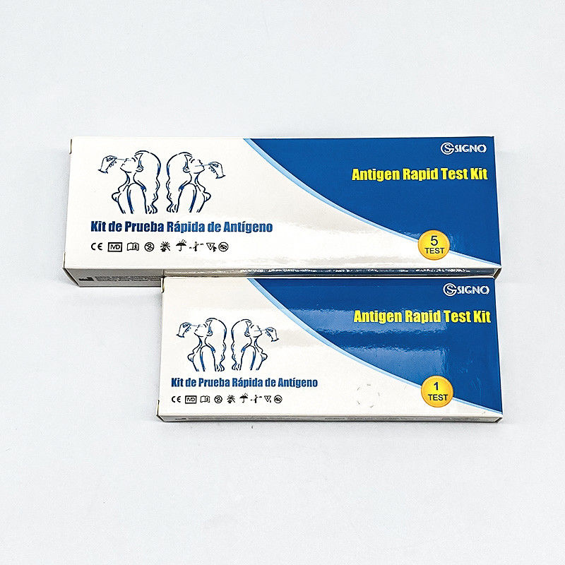 Prueba nasal Kit High Accuracy de la esponja del antígeno del IVD para los niños adultos
