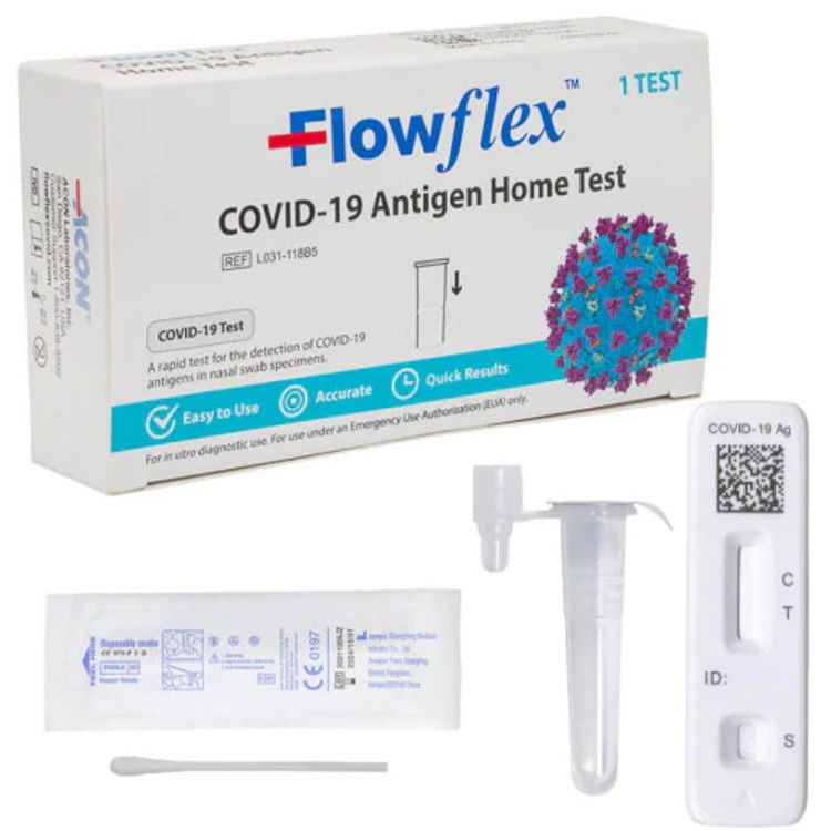 Equipo de Kit Nasal Specimen Nasopharyngeal Test de la prueba del hogar del FDA Flowflex