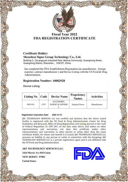 Porcelana Shenzhen Signo Group Technology Co., Ltd. certificaciones